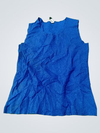 Berek Blue ärmelloses Top