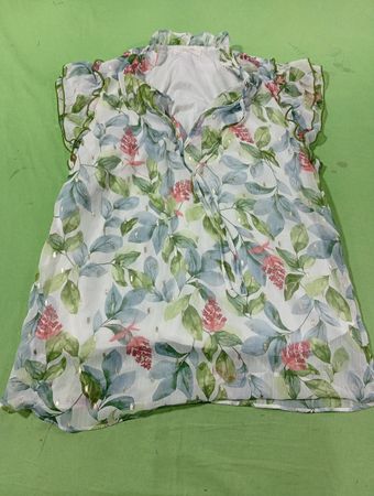 Tamara U Damen Bluse mit Blumenmuster