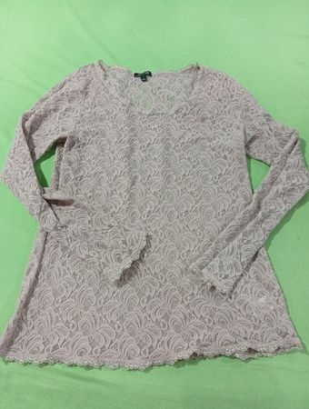 APT. 9 Spitzen-Longsleeve-Shirt