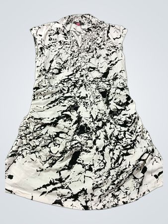Vince Camuto ärmelloses Kleid mit Raffung