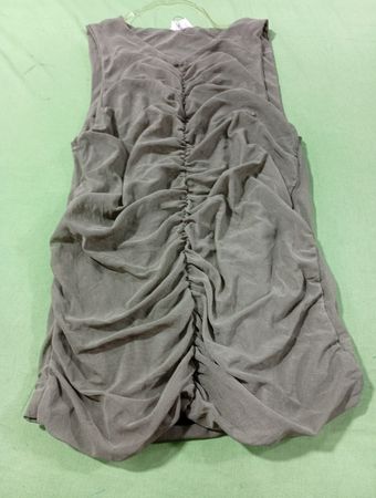 Cotton On gerafftes Mesh-Trägershirt