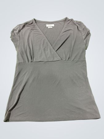 Van Heusen Women's Kurzarm V-Ausschnitt Top