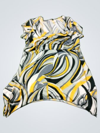 DYNAMITE Damen Tunika mit Grafikdruck
