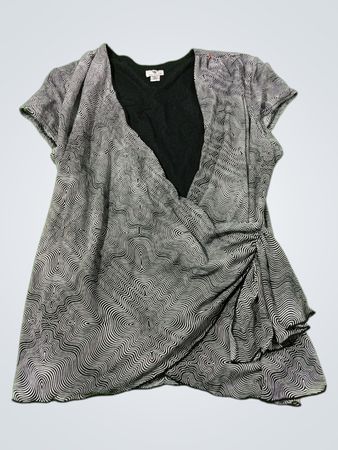 WORTHINGTON Women's Wickelbluse