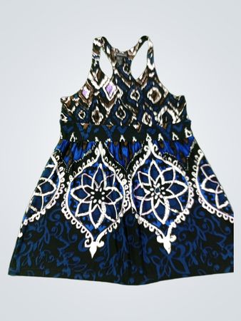 INC International Concepts Women's Sleeveless Print Dress