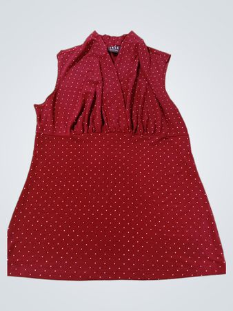 JKLA CALIFORNIA ärmelloses Top mit Polka-Dots