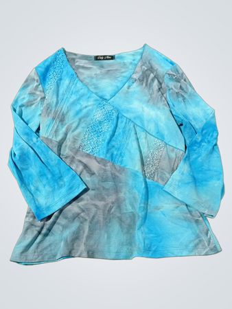 Only Nine Tie-Dye Langarmshirt