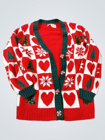 Holiday Time Christmas Cardigan