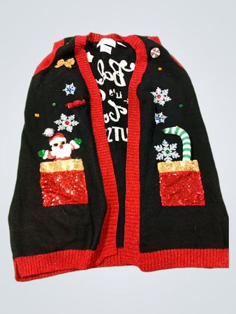 Frohe & Helle Baby, es ist draußen kalt Ugly Christmas Sweater Vest