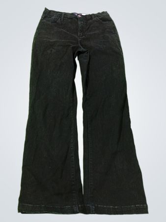 Not Your Daughter's Jeans Schwarze verzierte Flared-Jeans