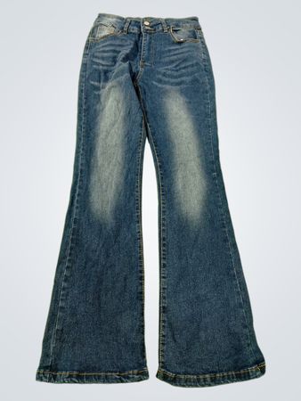Blue Flare Jeans