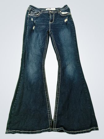 Bamboo Jeans Flared Bootcut Denim