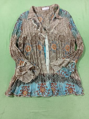 Dressbarn bedruckte Bluse
