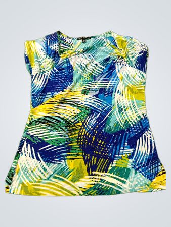 Cable & Gauge Damen T-Shirt mit abstraktem Muster