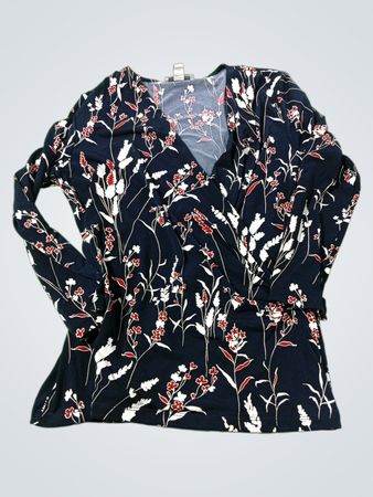Charter Club Petite Floral Print Wickeloberteil