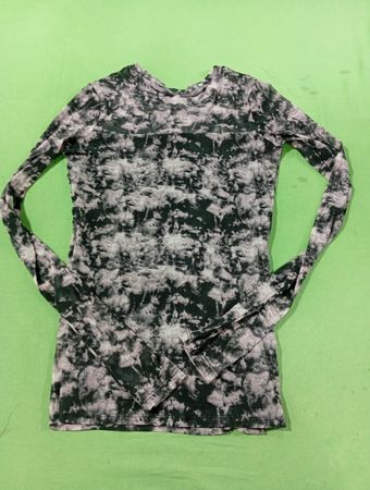 Langarm-Tie-Dye-Oberteil