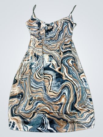 Windsor Marmor-Print Trägerkleid