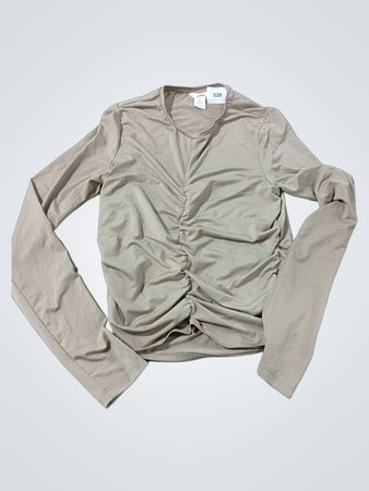 H&M Langarmshirt mit Raffung