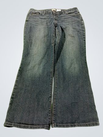 Madison Damen Blau Schlagjeans