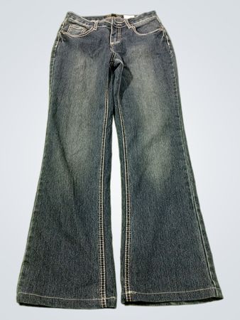 Cato Premium Damen Bootcut-Jeans