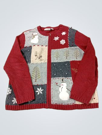 Croft & Barrow Damen Ugly-Christmas-Pullover