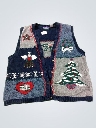 NorthCrest Weihnachts-Pullunderweste