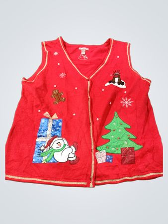 Damen-Weihnachtsweste