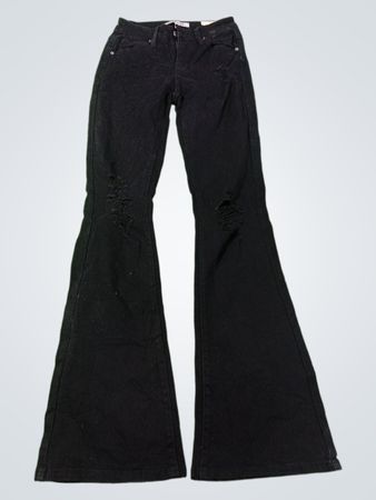 LOVE CULT Black Flare Jeans
