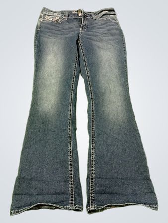 Love Indigo Premium Flare-Jeans Größe 14