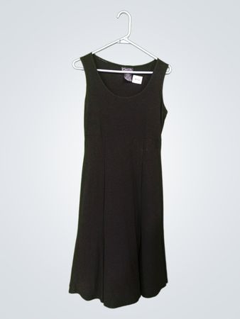 Kpetite Collection Schwarzes ärmelloses Kleid