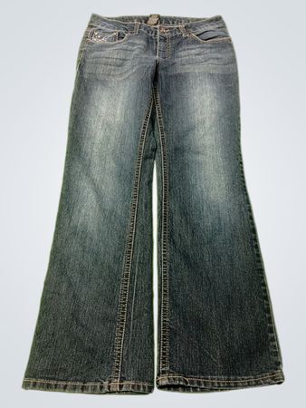 Faded Glory Damen-Bootcut-Jeans