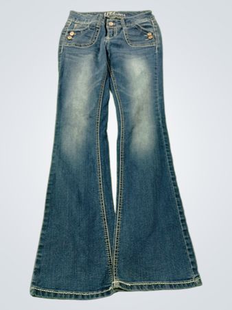 WallFlower Damen Bell-Bottom-Jeans