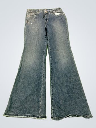 Justice Flare Jeans mit verzierten Taschen
