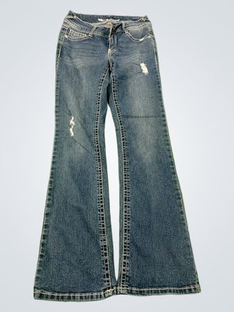 Wallflower Damen Flare-Jeans