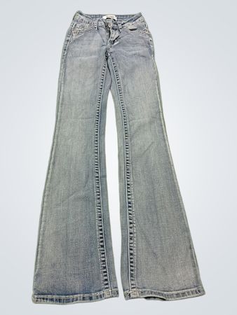 TELEPATÍA Damen Schlagjeans