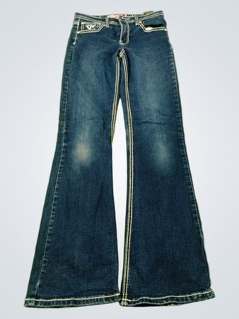 Cowgirl Hardware Blue Flare Jeans