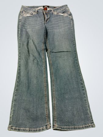 Earl Jean Womens Bootcut Jeans