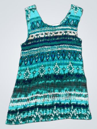 Christopher & Banks Damen ärmelloses gerafftes Tanktop Größe M