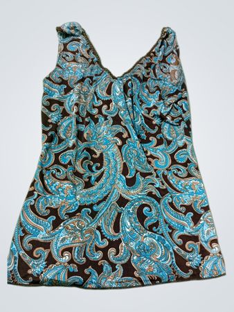 Paisley-Muster Tanktop