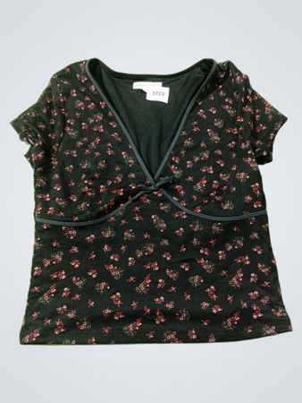 Aeropostale Floral Print Kurzarmshirt