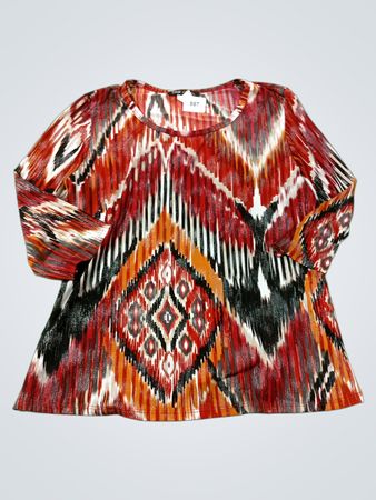 Only Me Damen bedrucktes Langarmshirt