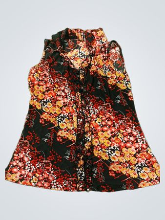 Damenbluse mit Blumenmuster