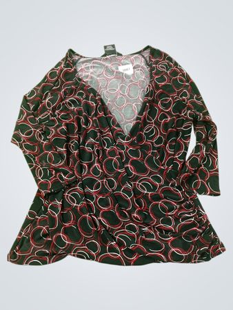 George Stretch bedrucktes Langarmtop