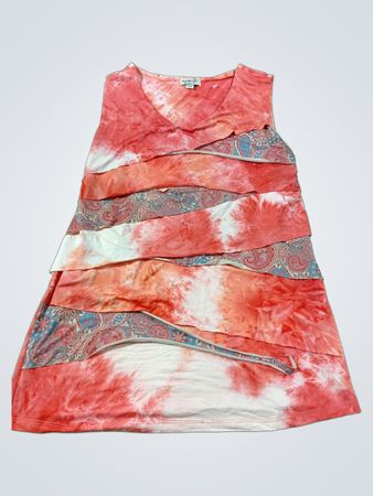 One World Batik-Kleid mit Rüschen