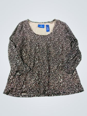 j.h. collectibles Damen Langarm-Oberteil mit Print