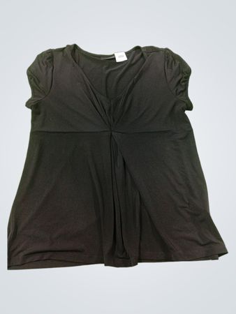 Apostrophe Schwarze Tunika-Bluse