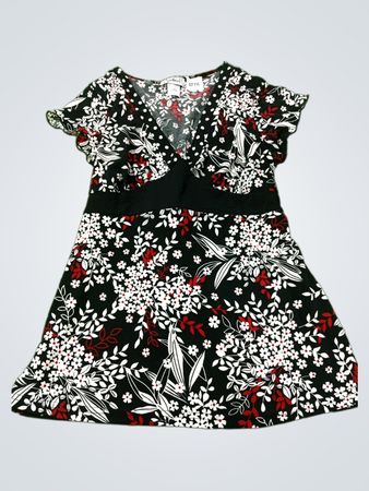 Carducci Damen Oberteil mit Blumenmuster