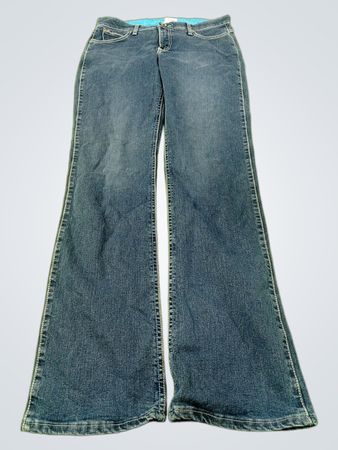 Q-Baby No Gap Taillenbund Schlagjeans