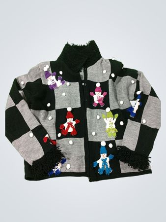 Karen Scott Petites Damen Ugly Christmas Sweater
