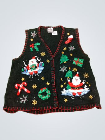 Nussknacker hässliche Weihnachts-Pulloverweste